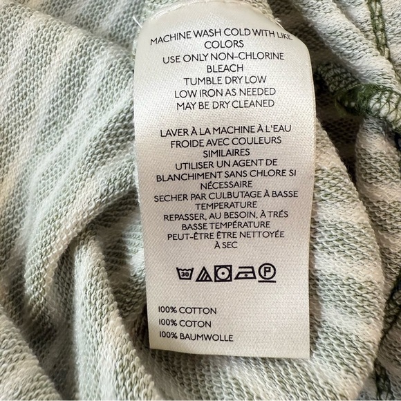 Anthropology Pilco Wharfside Hooded Sweatshirt Green Motif Size 2X - Picture 11 of 12